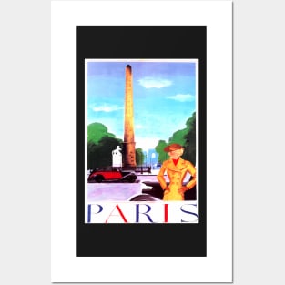 Retro poster - travel - vintage - Paris Posters and Art